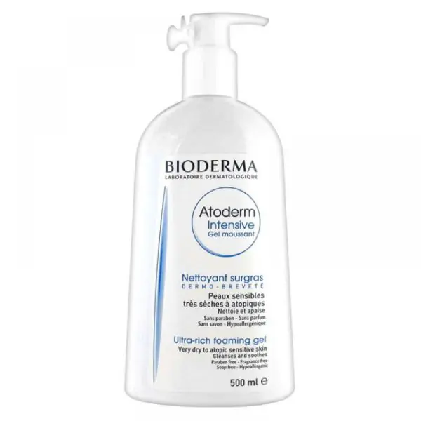 Atoderm intensive gel moussant